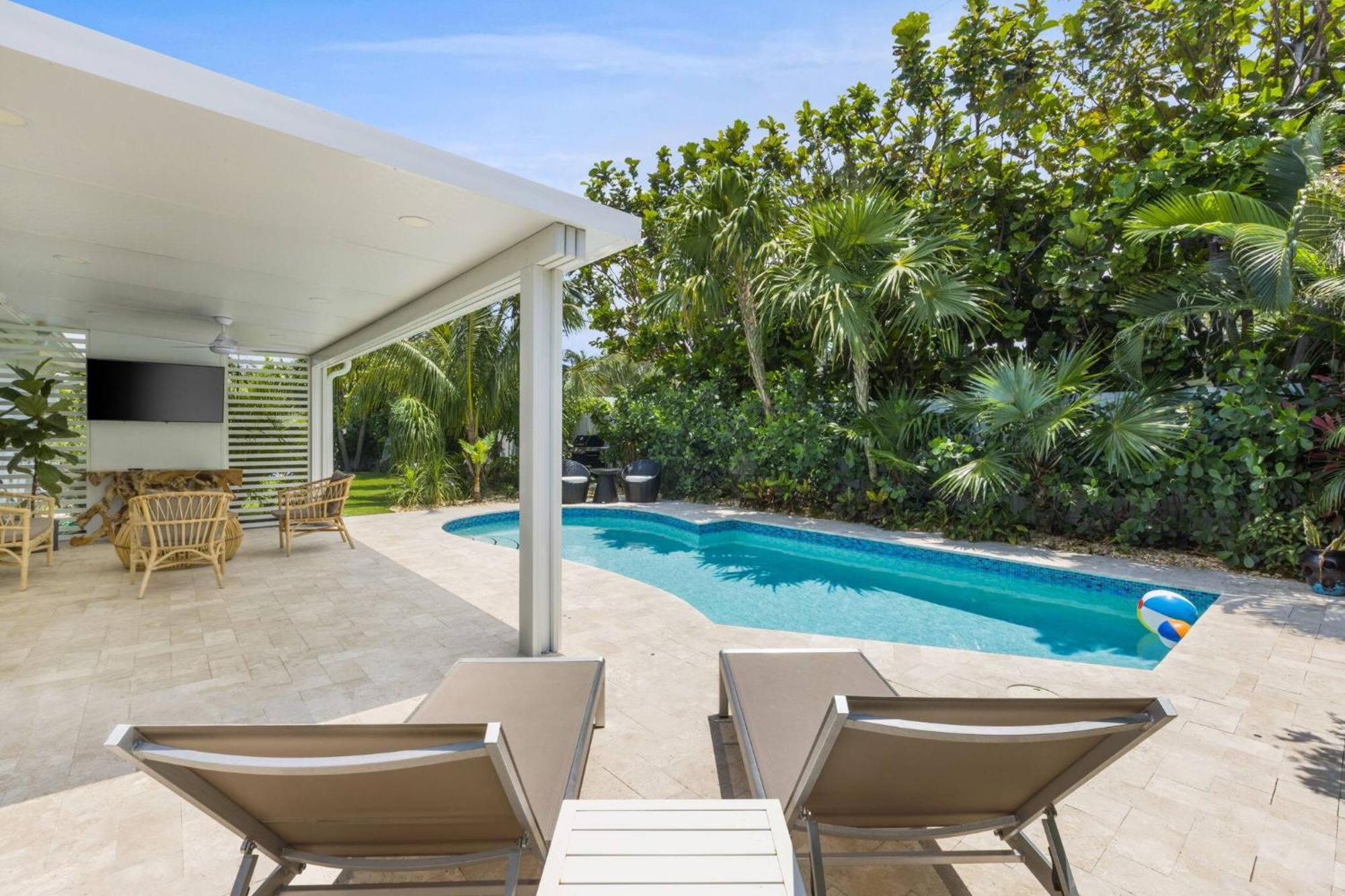 New! Luxurious Villa With Pool In West Palm Beach Eksteriør billede